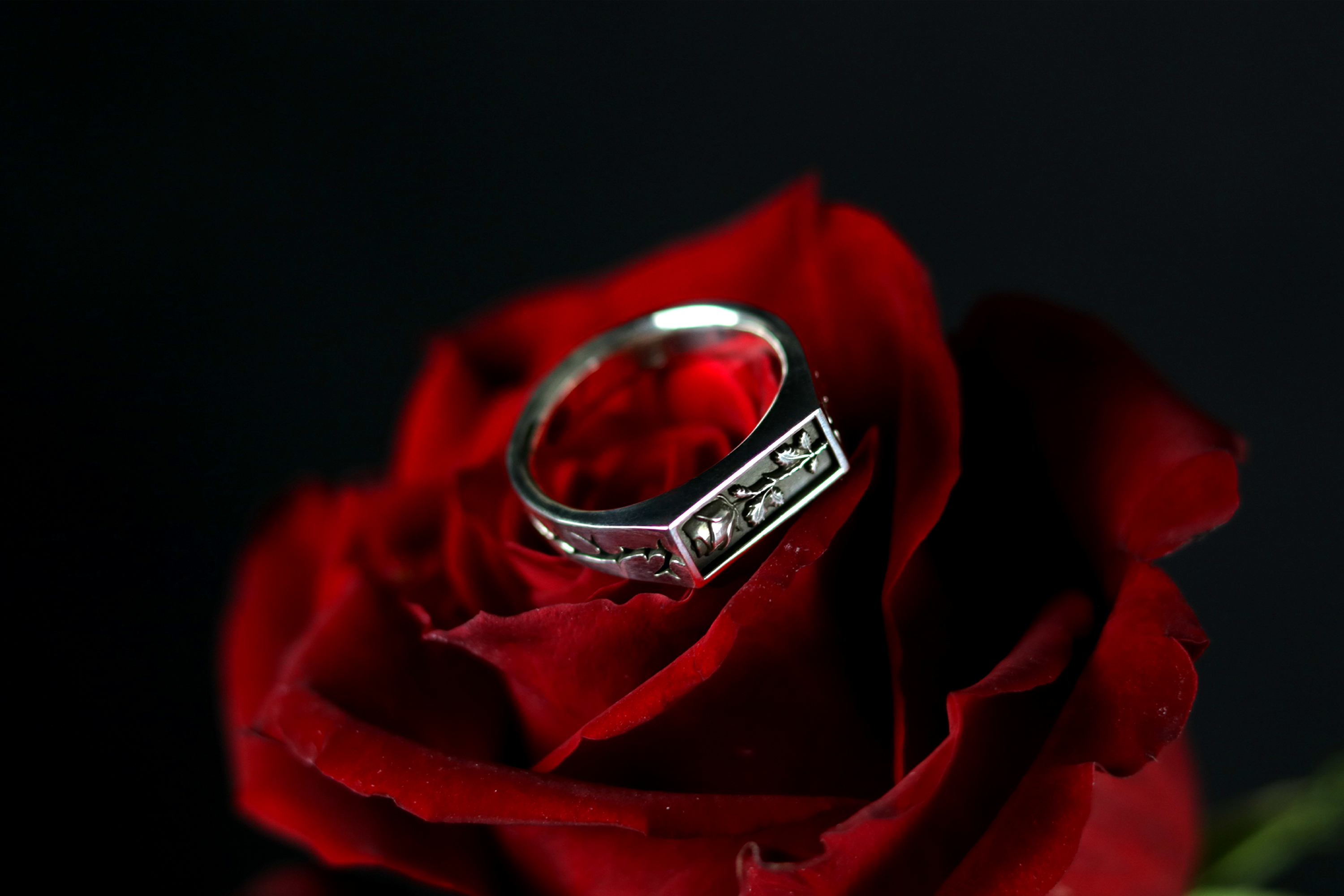 "Rose Thorn" Signet
